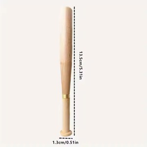 Wholesale <strong>Natural</strong> Wood Ballpoint Pen Custom Logo Baseball Design Premium Gift Pen - Product Image 1