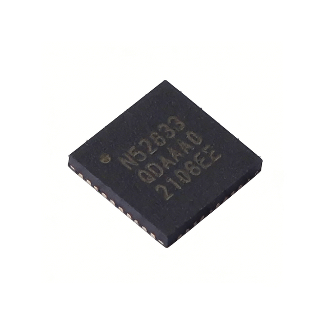 RF Transceiver ICs NRF52833-QDAA-R7 TxRx + MCU 802.15.4 Bluetooth Bluetooth V5.3 Thread 2.4GHz 40-QFN