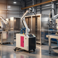 Machine de soudage robotisée collaborative intelligente, système de soudage robotisé sans code pour l'acier inoxydable et l'acier au carbone
