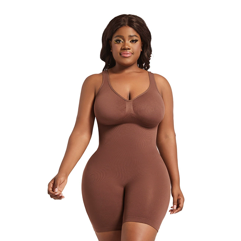 Tummy-Control Waist Trainer (Z333203): back view showing seat coverage and shaping construction