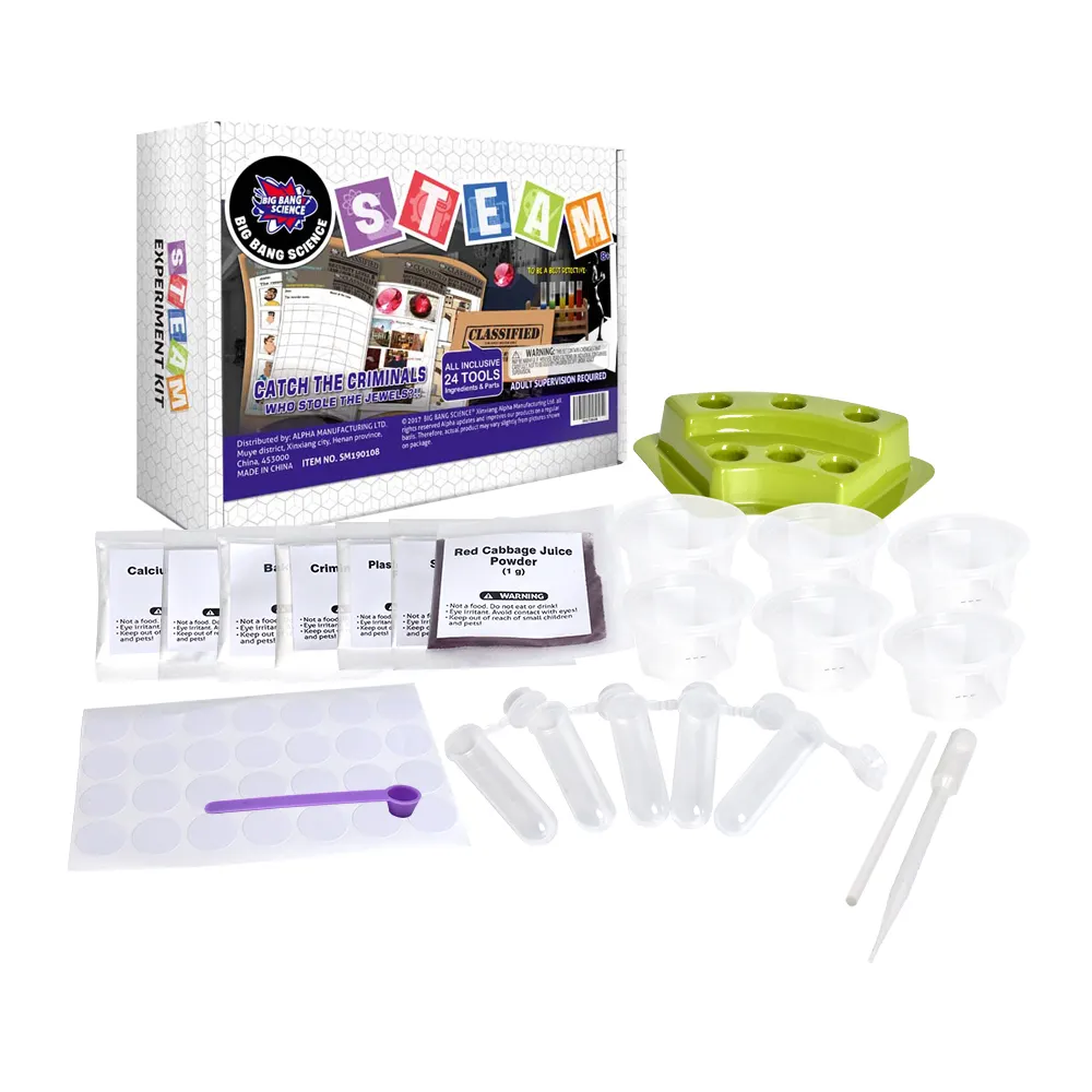 Education Science Kits Catch The Criminals for kids