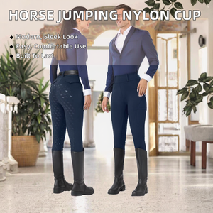 Pantalones de Montar a Caballo Jodhpur |   Pantalones Ecuestres Elásticos y Cómodos con Refuerzo en la Rodilla - Product Image 2