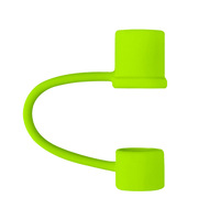 Vente en gros de bouchons de paille en silicone 8-10mm Style mignon article chaud de qualité alimentaire anti-poussière boisson/lait thé Plug Bar accessoires