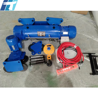 Palans électriques à câble CD1 MD1 de 0,5 tonne, 1 tonne, 2 tonnes, à vitesse simple/double, télécommandés, IP54/IP55, pour pont roulant