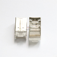 Connecteur réseau Cat6 Amp 8 broches doré pour routeur 5G, RJ11, 2 SIM, Wi-Fi 6 AX3000, fiche modulaire RJ45