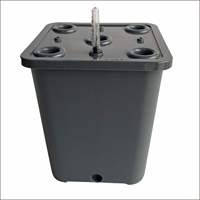 Pot de culture hydroponique pour balcon, seau de culture pour concombres, tomates et légumes, seau hydroponique