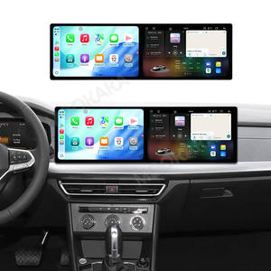 Автомагнитола MOOKAKA с двумя 10,1-дюймовыми экранами для VW Tharu 2019-2023, GPS, DVD-плеер, мультимедийная система, экран для второго пилота, Android 14 - Product Image 6