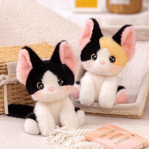 Boneka Kucing Plush Ramah Lingkungan Kartun Super Lembut Tinggi 20cm Dapat Disesuaikan Teman Dekoratif Gantungan Kunci Penggunaan di Meja - Product Image 3