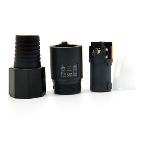 Connecteur de haut-parleur T301L, 4 broches, fiche quadruple plaquée zinc avec gaine de câble étendue pour équipement audio - Product Image 2