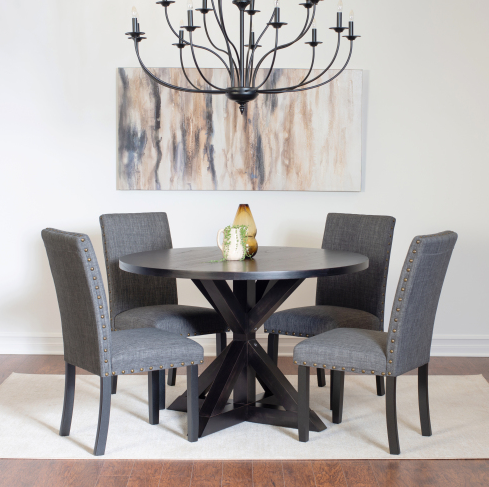 Gris + MDF + Bois d'hévéa