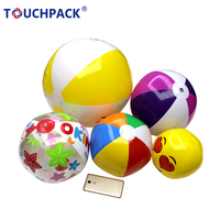 Ballons de plage gonflables personnalisés avec logo de marque, cadeaux promotionnels d'été pour l'extérieur, articles promotionnels