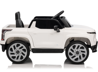Voiture électrique pour enfants Chevrolet Silverado sous licence, télécommande 2.4G, voiture jouet 12V pour les enfants de 3 à 8 ans