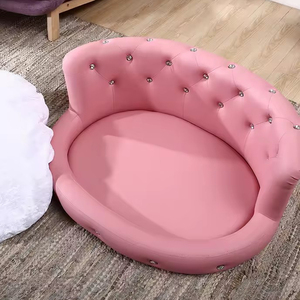 Custom High Quality Washable Thick Luxury Rivet Design <b>Dog</b> <b>Bed</b> Pet <b>Dog</b> <b>Sofa</b> <b>Bed</b> For <b>Large</b> <b>Dogs</b> - Product Image 3