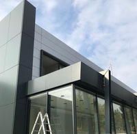 Paneles de Pared de Alta Calidad de 4mm de Grosor en Lámina ACP ACM para Revestimiento Decorativo Exterior de Edificios Metálicos