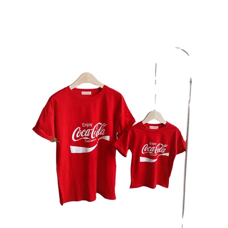 Унисекс, детская одежда, семейная парная футболка, оптовая продажа детской одежды