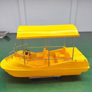 <span class=keywords><strong>Bateau</strong></span> électrique LLDPE 4 places, sports nautiques, loisirs en lac, embarcation nautique, liste de stock pour les stations balnéaires, flotte de marinas, roue à aubes - Product Image 4