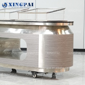 XINGPAI Hotel Project Catering Equipment Rectangle <strong>Buffet</strong> <strong>Tables</strong> Commercial Customized <strong>Buffet</strong> <strong>Table</strong> for Sale - Product Image 3