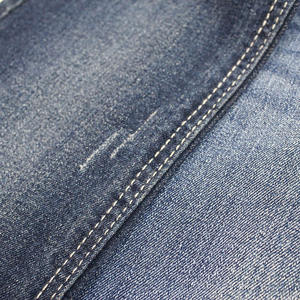 2024 pantalones vaqueros con parche de alta cintura para hombre, tela vaquera de moda con arrugas cónicas buena - Product Image 4