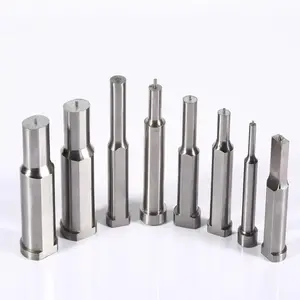 Conical Head Punch Pin High Speed Steel Solid Mold Die Blank And HSS Punch