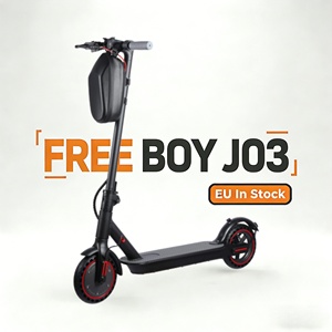 Patinete Eléctrico FREE BOY J-03, Velocidad Máxima 30 km/h, 20 °   Scooter Eléctrico Portátil para Desplazamientos con Suspensión Delantera y Trasera - Product Image 1