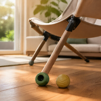 Patins de protection personnalisés pour pieds de table, en caoutchouc silicone résistant à l'usure, embouts antidérapants pour chaises pliantes et équipement de camping