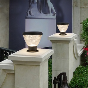 Nouveau prix de gros du fabricant : Lampes solaires LED DC IP65 pour extérieur, jardin, parc, poteau, colonne, en aluminium, lumière du jour 6000K - Product Image 3