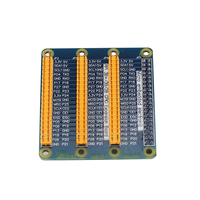 Papan Ekstensi Adaptor GPIO Raspberry Pi 1 hingga 3 X 40 Pin Modul GPIO untuk Papan Ekspansi Raspberry Pi 4B/3B+/3B