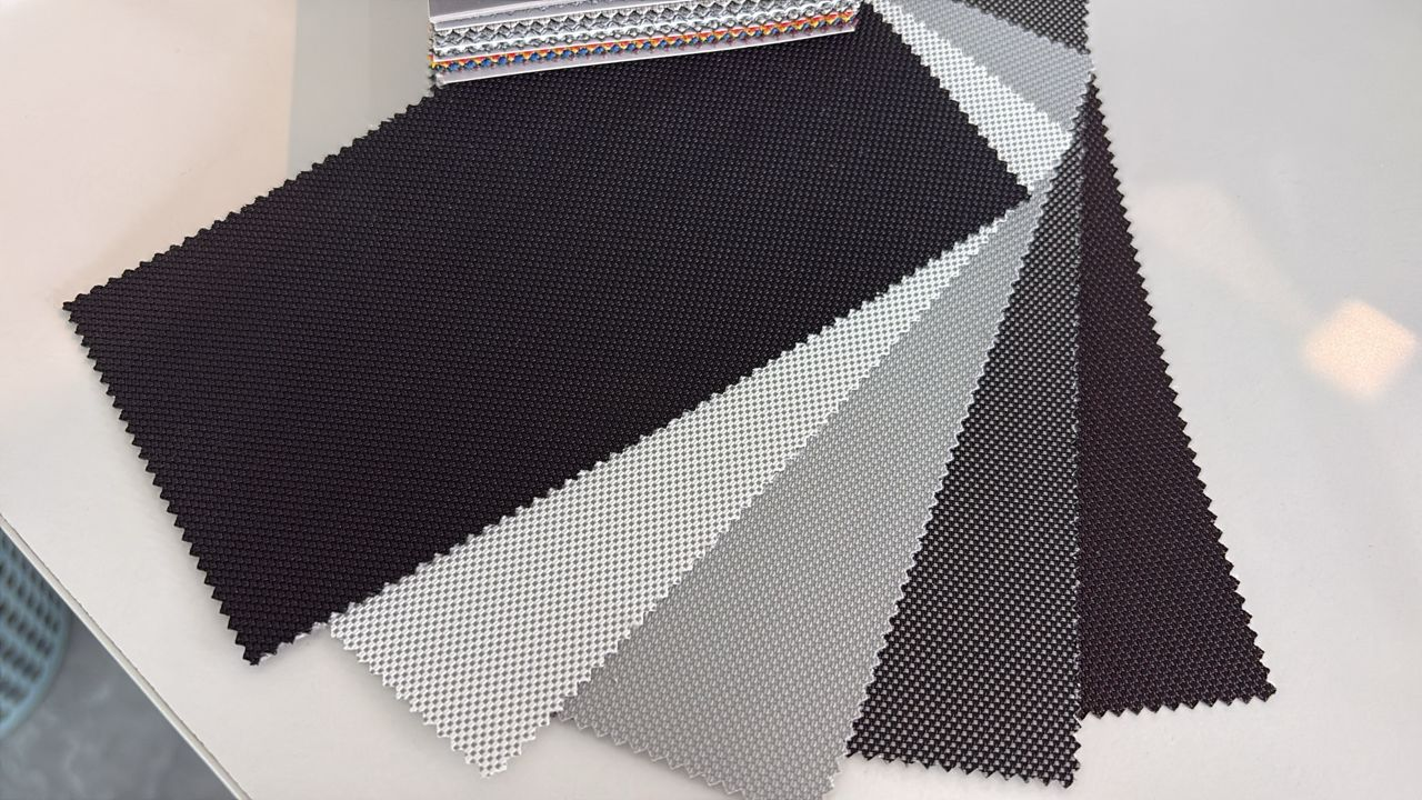 shown as fabric book