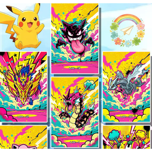 PY POKE ArtBoard Personaje Navidad Regalo para Niños Juego de Mesa Caja Sorpresa Limitada POKE Rayquaza Caja Ciega de Cómics Tarjeta Pokémon Pikachu - Product Image 5