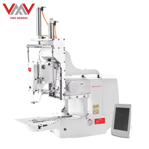 Machine à coudre industrielle VMA Special-bar à point de recouvrement avec une hauteur de travail allant jusqu'à 117 mm pour coussins et vêtements - Product Image 1