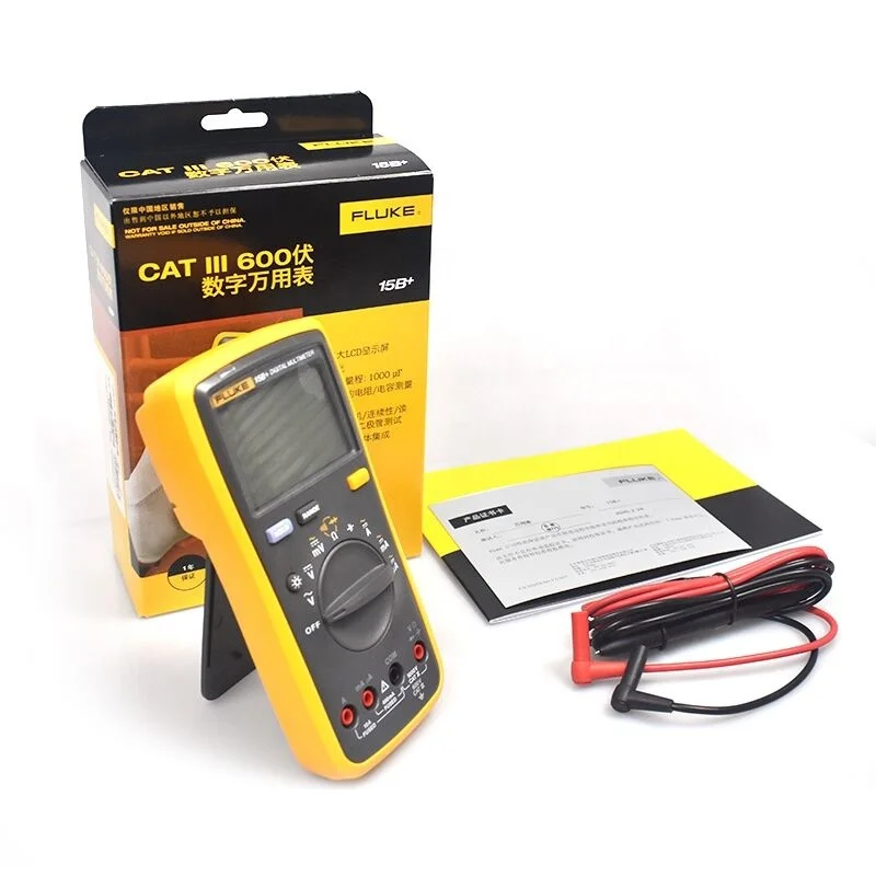 High quality -Fluke- F233C HD160C High-precision Clamp Meter Multimeter 200A Continuity Current Electrical Tester