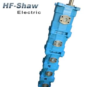 Pompe hydraulique à engrenages spécialisée de haute qualité P7600 série <span class=keywords><strong>JHP</strong></span> à quadruple noyau d'huile pour chargeuse sur pneus, pièce de rechange, garantie 1 an - Product Image 3