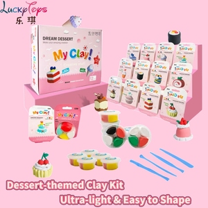Kit de Pâte à <span class=keywords><strong>Modeler</strong></span> Ultra-Légère DIY 2026 – Collection Desserts Rêveurs – Argile Colorée Éducative et Sûre pour Enfants de 3 Ans et Plus - Product Image 2