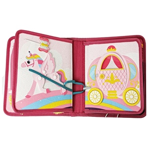 Meilleur jouet éducatif préscolaire feutre sensoriel <span class=keywords><strong>livre</strong></span> silencieux <span class=keywords><strong>mes</strong></span> premiers livres d'<span class=keywords><strong>activités</strong></span> occupées en <span class=keywords><strong>tissu</strong></span> pour les filles - Product Image 2