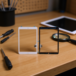 Digitalizador de Pantalla Táctil Apple Sin Cable Flexible del Botón Home Para iPad 2018 A1893 A1954 Blanco - Product Image 3