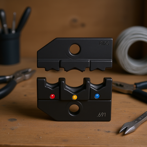 Matriz de crimpado para conectores PIDG aislados tamaño 691 con indicadores de color - Product Image 3