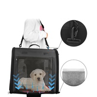 Sac de transport double pour animaux de compagnie 2-en-1, vente flash Ama-zon, sac de transport pour chat, taille XXL, boîte de transport pour chien