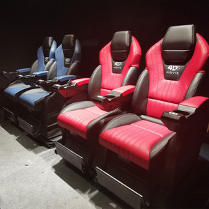 Asientos de Cine con Movimiento 4D/5D para Dos, Tres, Cuatro y Cinco Personas con Vibración, para Interiores, Comerciales, Parques de Diversiones - Product Image 1