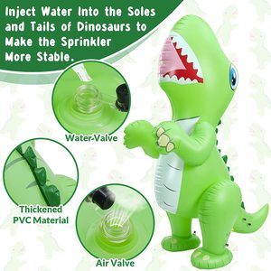 <b>Dinosaur</b> Water Spray Toy PVC <b>Inflatable</b> Outdoor Garden Kids Play Equipment - Product Image 4