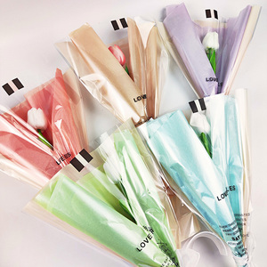 Phong Cách Mới Sydney Tất Cả Các Màu Sắc Rắn Ngọc Trai Loạt Cao Cấp Gói Giấy Hoa Bó Hoa Bao Bì Giấy - Product Image 6