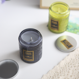 เทียนหอมกลิ่นแอปเปิ้ลจากมาเลเซีย ขายส่ง 100% ขี้ผึ้งถั่วเหลืองธ<span class=keywords><strong>ร</strong></span><span class=keywords><strong>ร</strong></span>มชาติ <span class=keywords><strong>ร</strong></span>ับผลิตแบบ OEM ODM แบ<span class=keywords><strong>ร</strong></span>นด์ส่วนตัว - Product Image 3