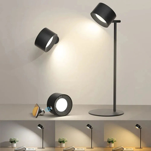 Lâmpada de Mesa LED Recarregável por USB, Luzes de Leitura Sem Fio com Rotação de 360 Graus - Product Image 2