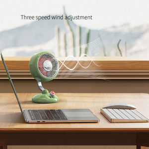 Nuevo Ventilador de Escritorio Multifuncional de Alta Gama 2026, Pequeño, con <span class=keywords><strong>Tres</strong></span> Velocidades de Ajuste <span class=keywords><strong>y</strong></span> Rotación de Cabezal de 120 Grados - Product Image 5