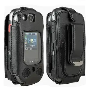 Verizon Draadloze Riem Gemonteerd Flip Telefoon Lederen Case Holster Pouch Voor Samsung U680 Convooi 3 4 U640 Nokia 2720 2760 Alcatel