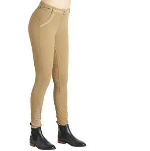 Culottes d'équitation pour femmes de haute qualité en coton, polyester et élasthanne avec logo personnalisé - OEM disponible - Product Image 1