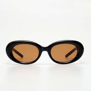 Lunettes de soleil œil de chat ovales vintage tendance 2025 avec logo personnalisé, protection UV400, petite monture pour femmes - Product Image 2