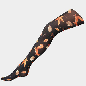 <span class=keywords><strong>Collant</strong></span> con stampa digitale senza soluzione di 360 nera Sexy lavorato <span class=keywords><strong>a</strong></span> maglia in Nylon Sexy e floccati <span class=keywords><strong>a</strong></span> vita alta morbidi <span class=keywords><strong>collant</strong></span> personalizzati - Product Image 2