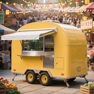 Remorques alimentaires mobiles à vendre en Turquie - <span class=keywords><strong>Acheter</strong></span> une remorque alimentaire pas chère - Remorque alimentaire avec <span class=keywords><strong>friteuse</strong></span> intégrée - Product Image 3