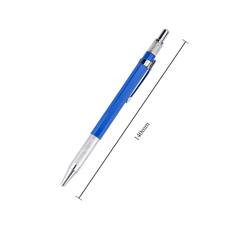 ROMA TR2000 2Mm Warna Biru Isi Ulang Pensil Genggam Warna Mekanis Berwarna