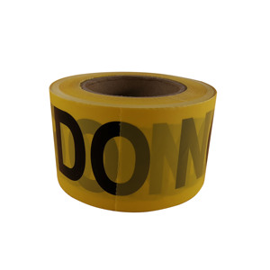 Cinta de Advertencia de Peligro PE de 75 mm x 300 m, Cinta de Aislamiento de Seguridad No Adhesiva, Impermeable y de Alta Visibilidad - Product Image 3
